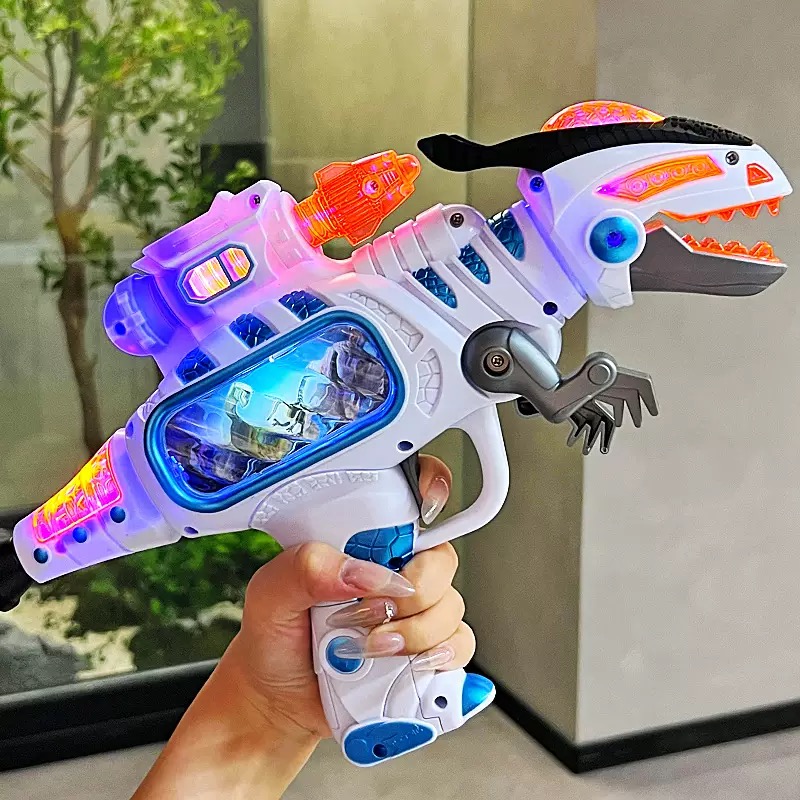 SÚNG KHỦNG LONG ĐIỆN TỬ 3D RUNG, ÂM THANH, ÁNH SÁNG ĐẸP MẮT