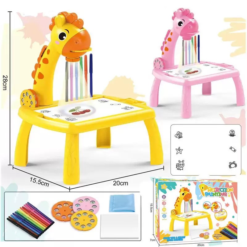Đèn Hươu Vẽ Cho Bé